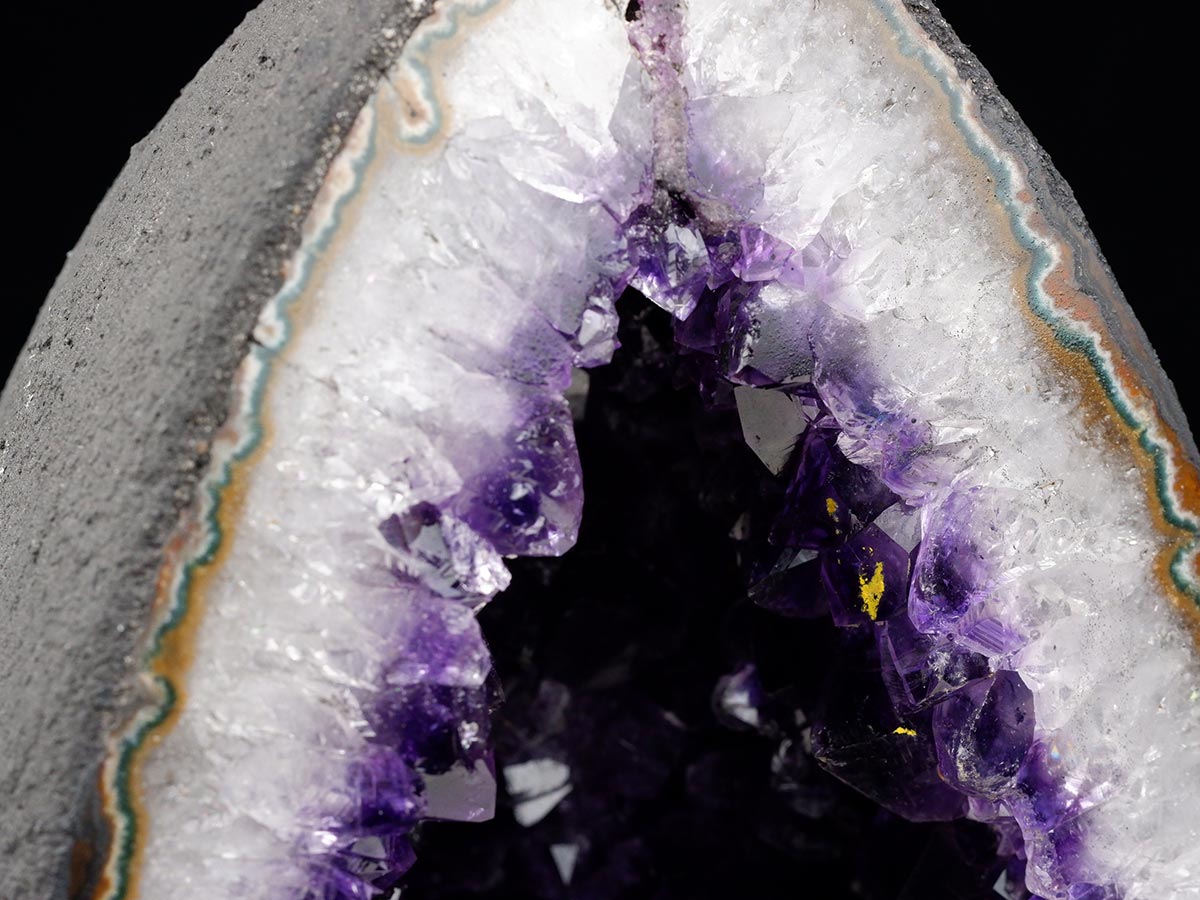 アメジストドーム 4.1Kg ウルグアイ産 ジオード カペーラ amethyst 一点物 174-2179