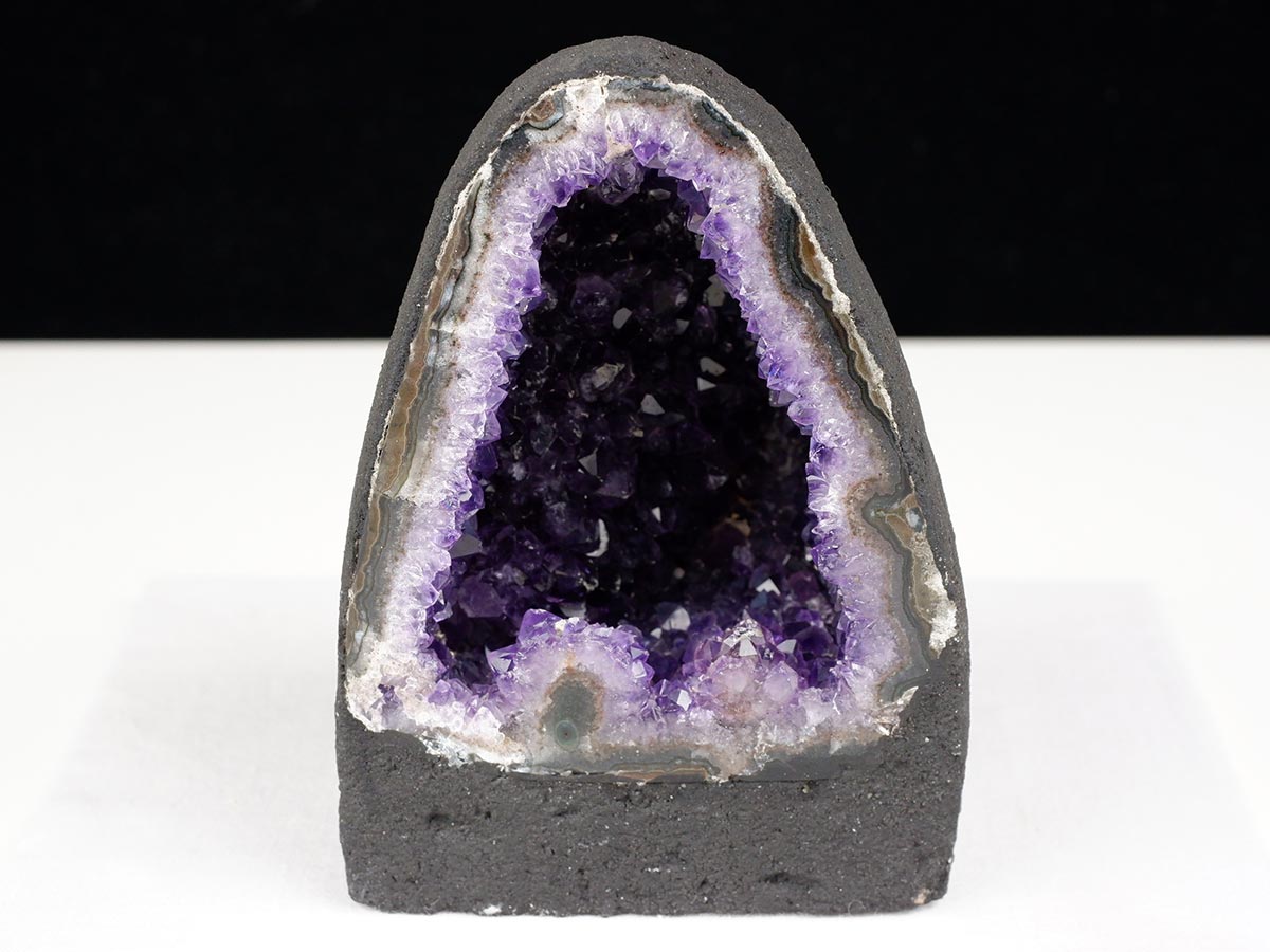 アメジストドーム ウルグアイ産 ジオード カペーラ amethyst 一点物 174-2180