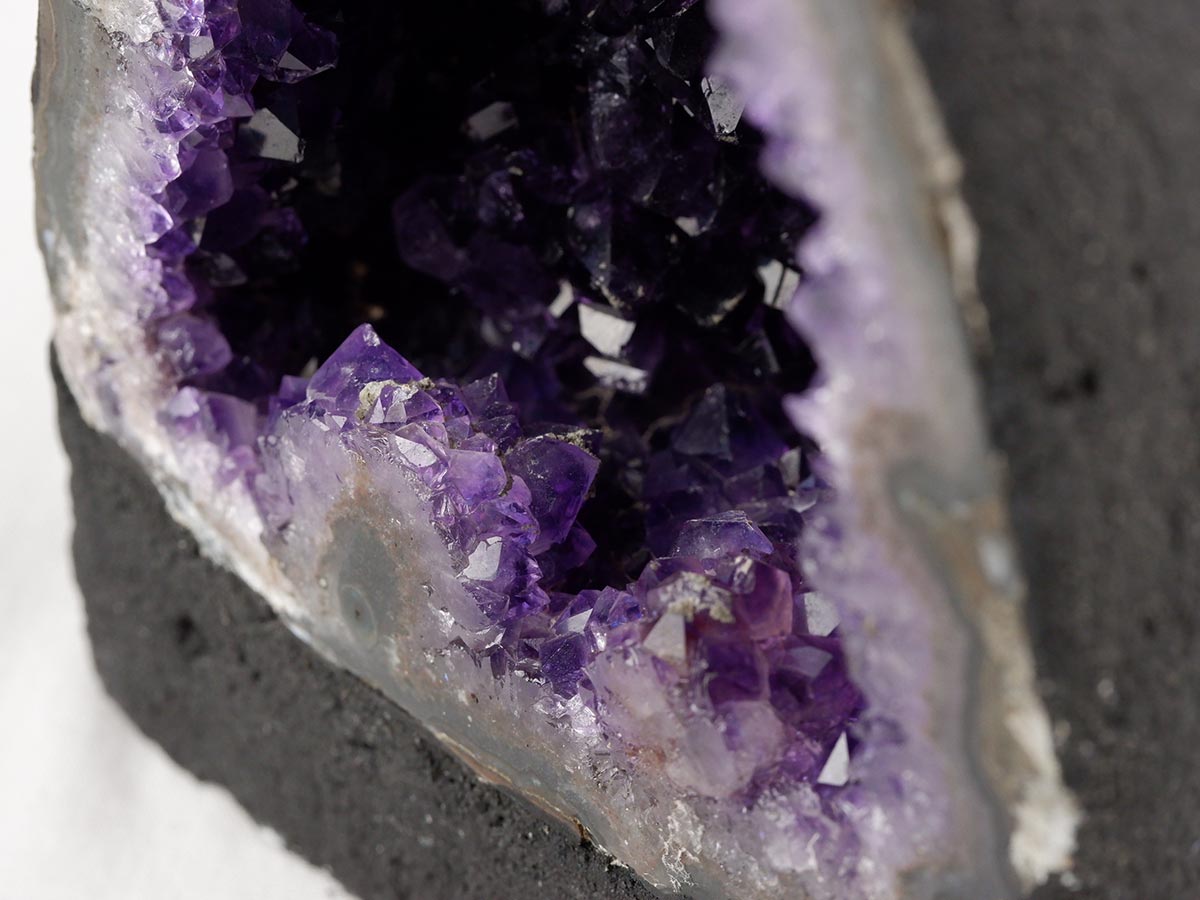 アメジストドーム ウルグアイ産 ジオード カペーラ amethyst 一点物 174-2180