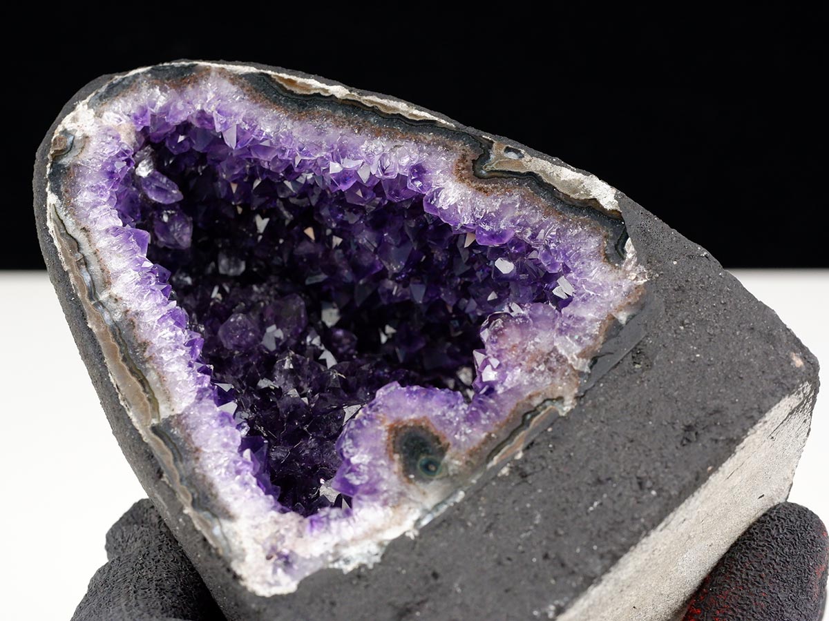 アメジストドーム ウルグアイ産 ジオード カペーラ amethyst 一点物 174-2180