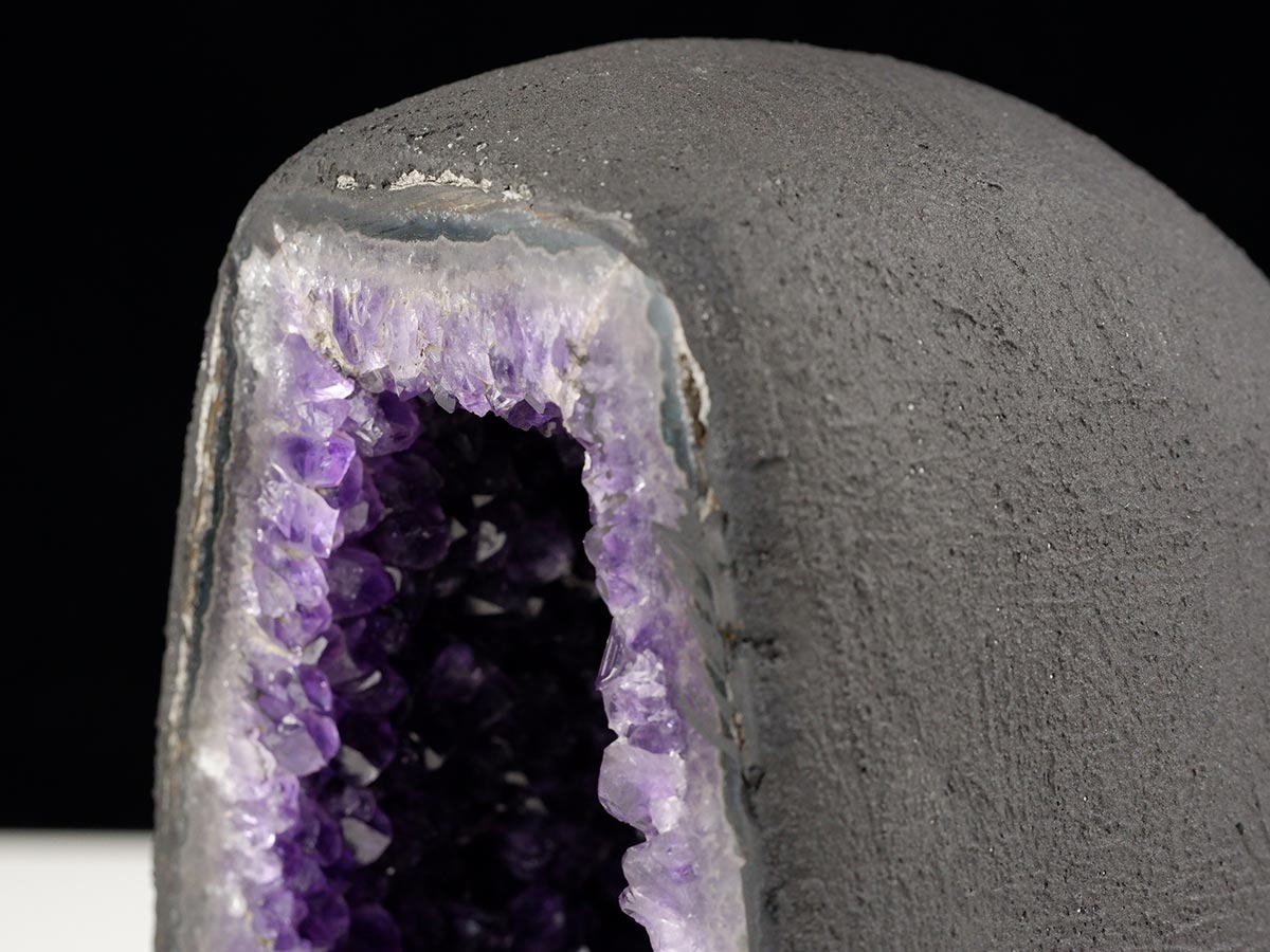 アメジストドーム 3.7Kg ウルグアイ産 ジオード カペーラ amethyst 一点物 174-2188