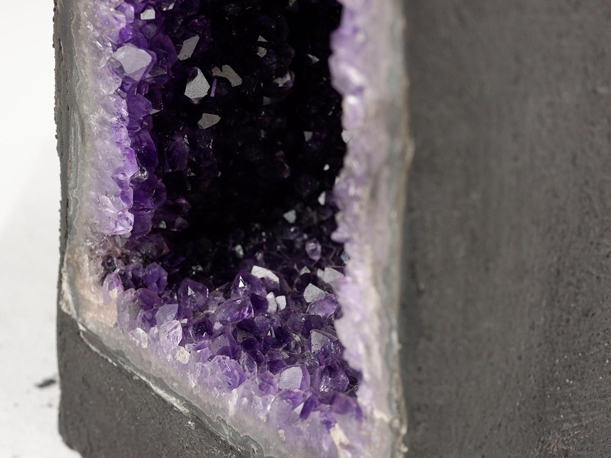 アメジストドーム 3.7Kg ウルグアイ産 ジオード カペーラ amethyst 一点物 174-2188