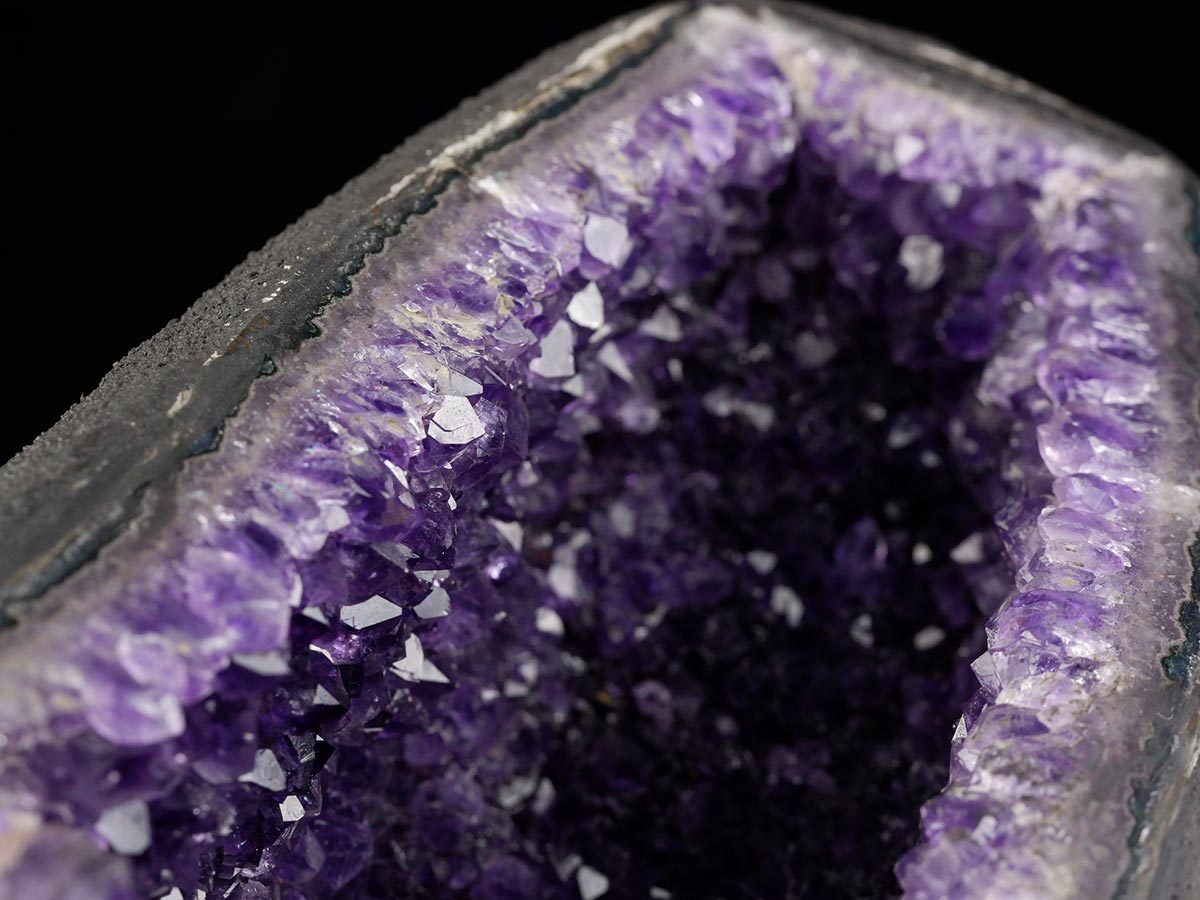 アメジストドーム 3.7Kg ウルグアイ産 ジオード カペーラ amethyst 一点物 174-2188