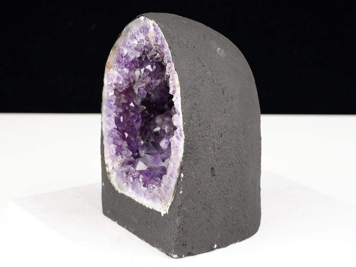 アメジストドーム 1.3Kg ウルグアイ産 ジオード カペーラ amethyst 一点物 174-2192