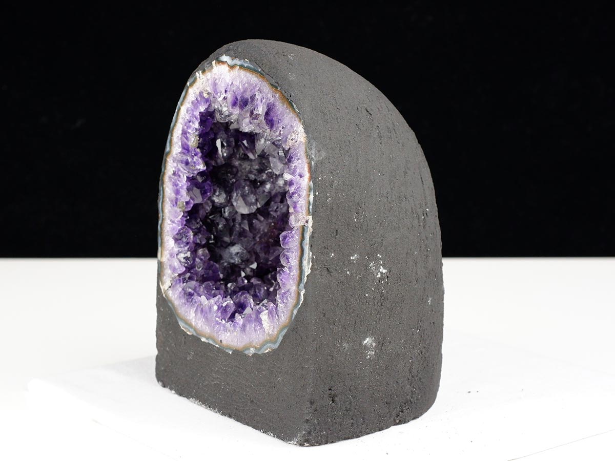 アメジストドーム 1.9Kg ウルグアイ産 ジオード カペーラ amethyst 一点物 174-2197