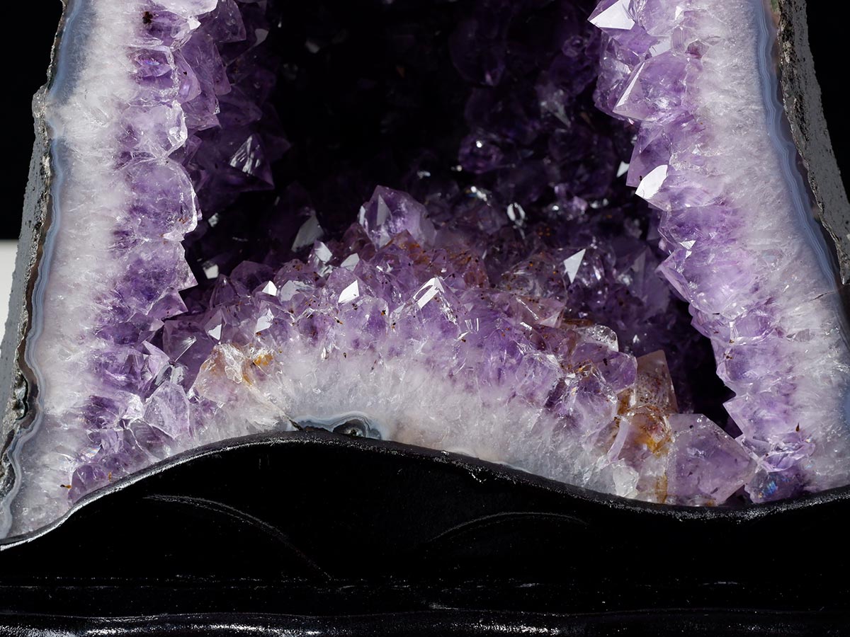 6.1Kg アメジストドーム ブラジル産 アメジスト ドーム 原石 置物 台座付属 一点物 174-2223