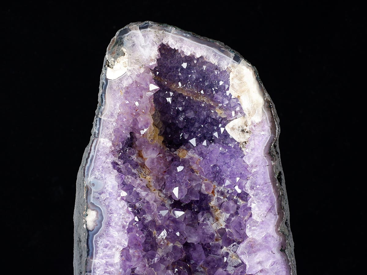 9.5Kg アメジストドーム ブラジル産 アメジスト ドーム 原石 置物 台座付属 一点物 174-2233