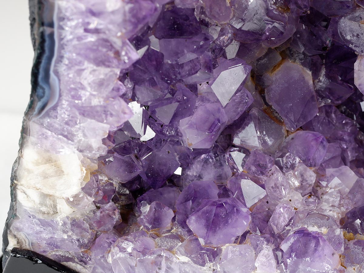 9.5Kg アメジストドーム ブラジル産 アメジスト ドーム 原石 置物 台座付属 一点物 174-2233