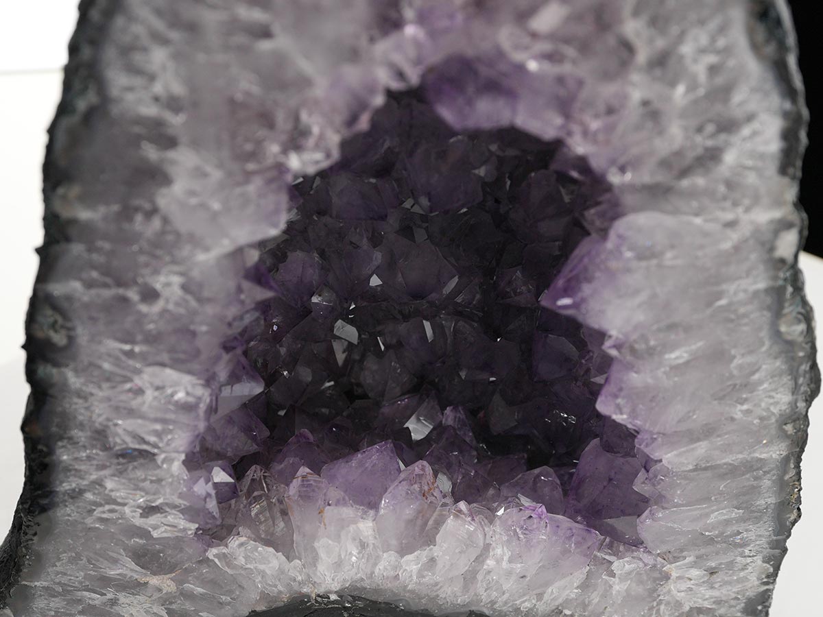 アメジストドーム 12.4Kg ブラジル産 アメジスト ドーム 原石 置物 ジオード amethyst 一点物 174-2364