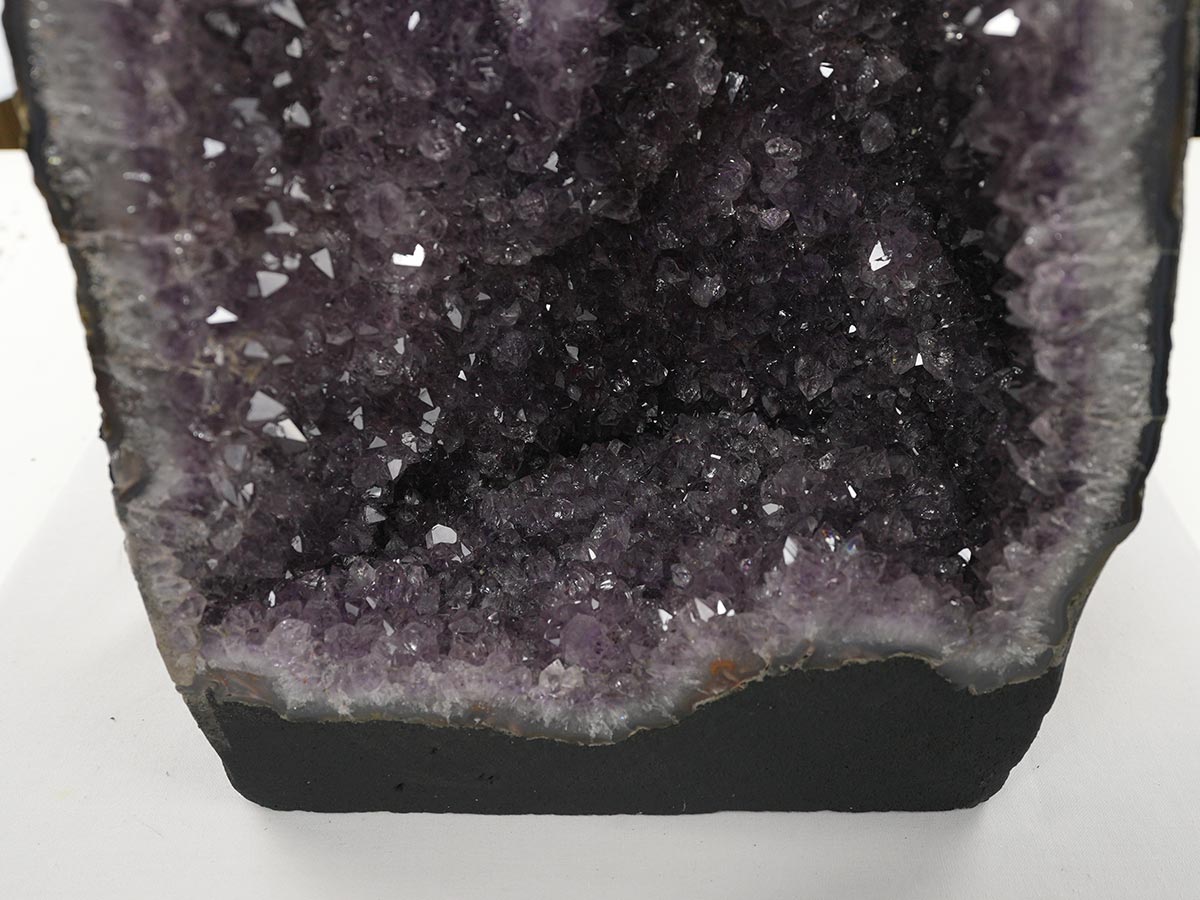 アメジストドーム 13.5Kg ブラジル産 アメジスト ドーム 原石 置物 ジオード amethyst 一点物 174-2365