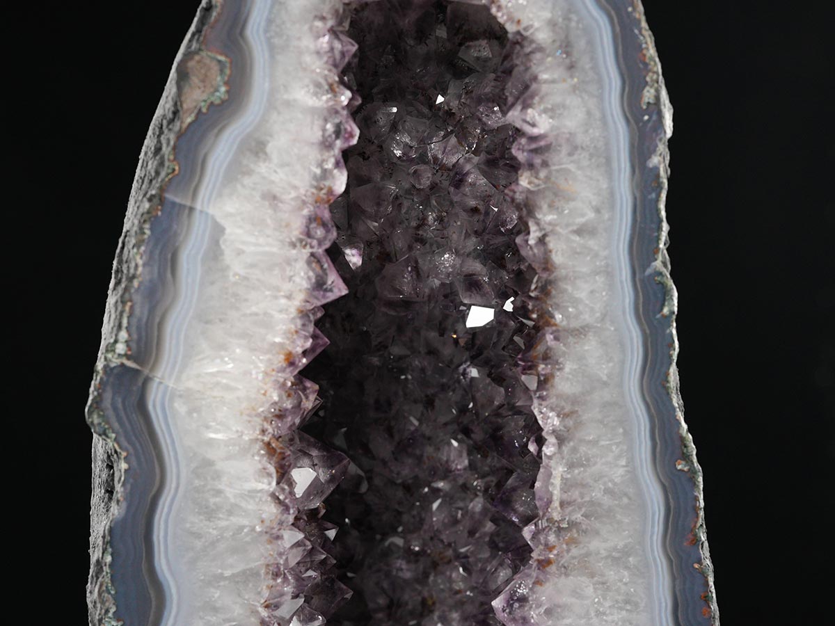 アメジストドーム 18.9Kg ブラジル産 アメジスト ドーム 原石 置物 ジオード amethyst 一点物 174-2366