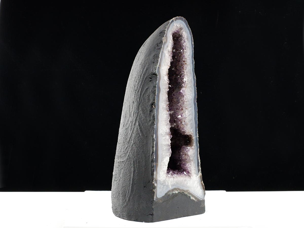 アメジストドーム 18.9Kg ブラジル産 アメジスト ドーム 原石 置物 ジオード amethyst 一点物 174-2366