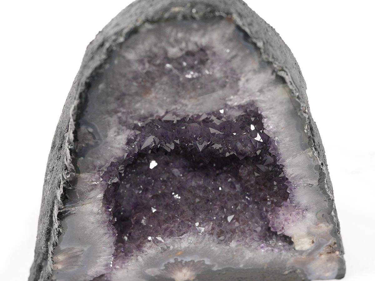 アメジストドーム 3.5Kg ブラジル産 アメジスト ドーム 原石 置物 ジオード amethyst 一点物 174-2373