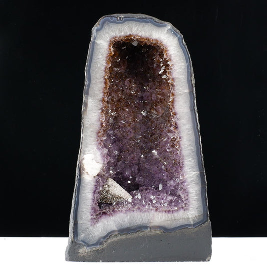 アメジストドーム 20.6kg ブラジル産 amethyst アメジスト ドーム 原石 ジオード 置物 一点物 174-2452