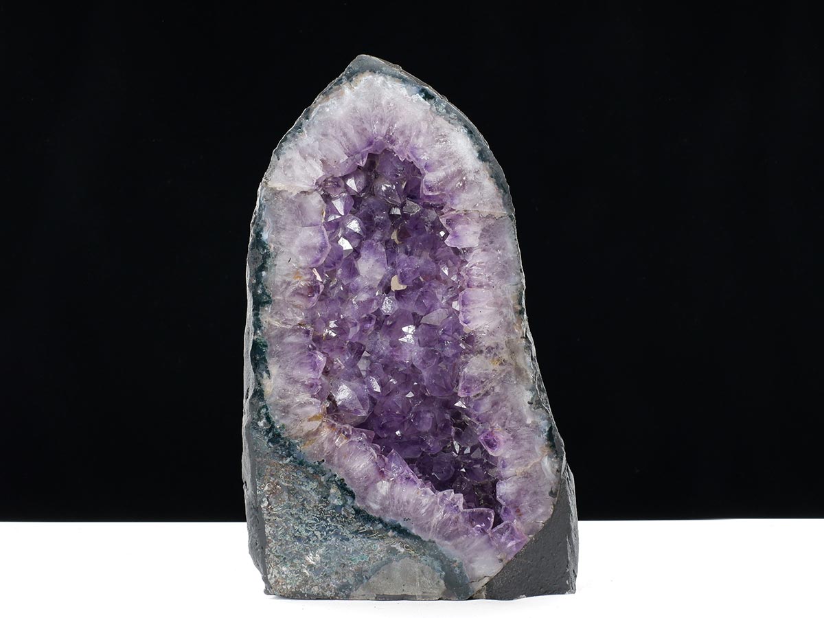 アメジストドーム 15.9kg ブラジル産 amethyst アメジスト ドーム 原石 ジオード 置物 一点物 174-2454