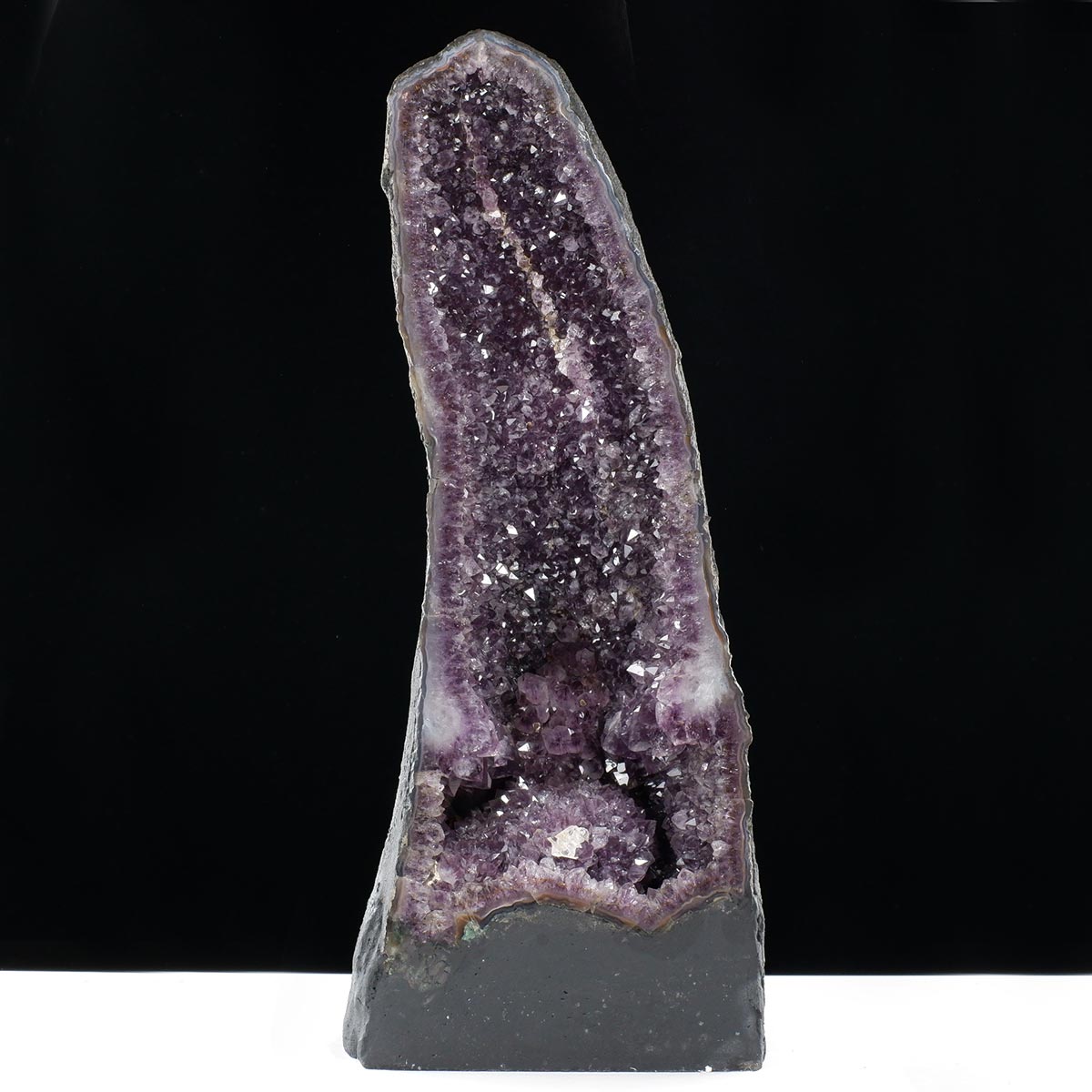 アメジストドーム 25.2kg ブラジル産 amethyst アメジスト ドーム 原石 ジオード 置物 一点物 174-2455