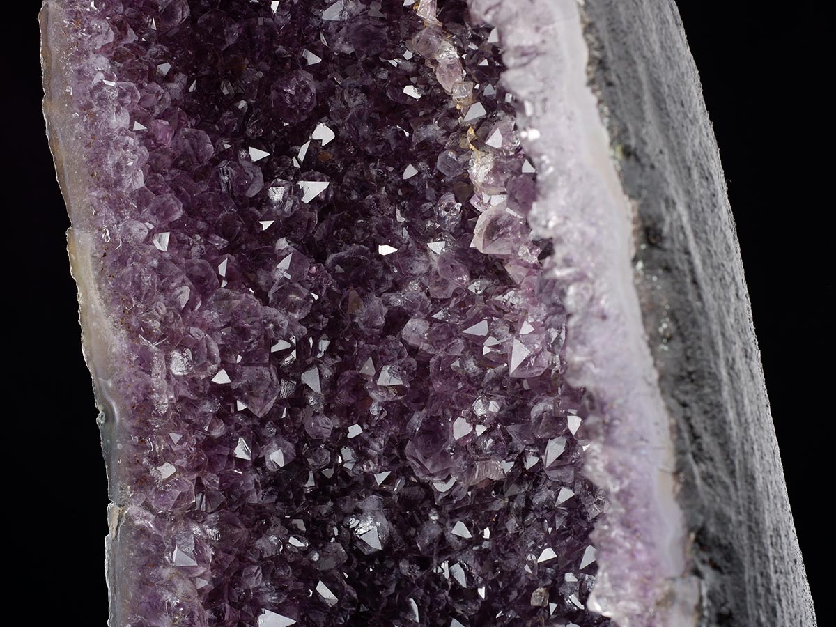 アメジストドーム 25.2kg ブラジル産 amethyst アメジスト ドーム 原石 ジオード 置物 一点物 174-2455