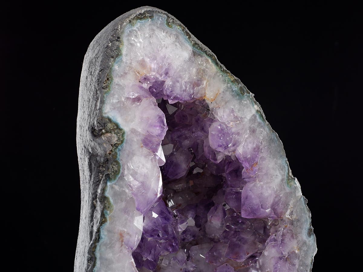 アメジストドーム 16.9kg ブラジル産 amethyst アメジスト ドーム 原石 ジオード 置物 一点物 174-2461
