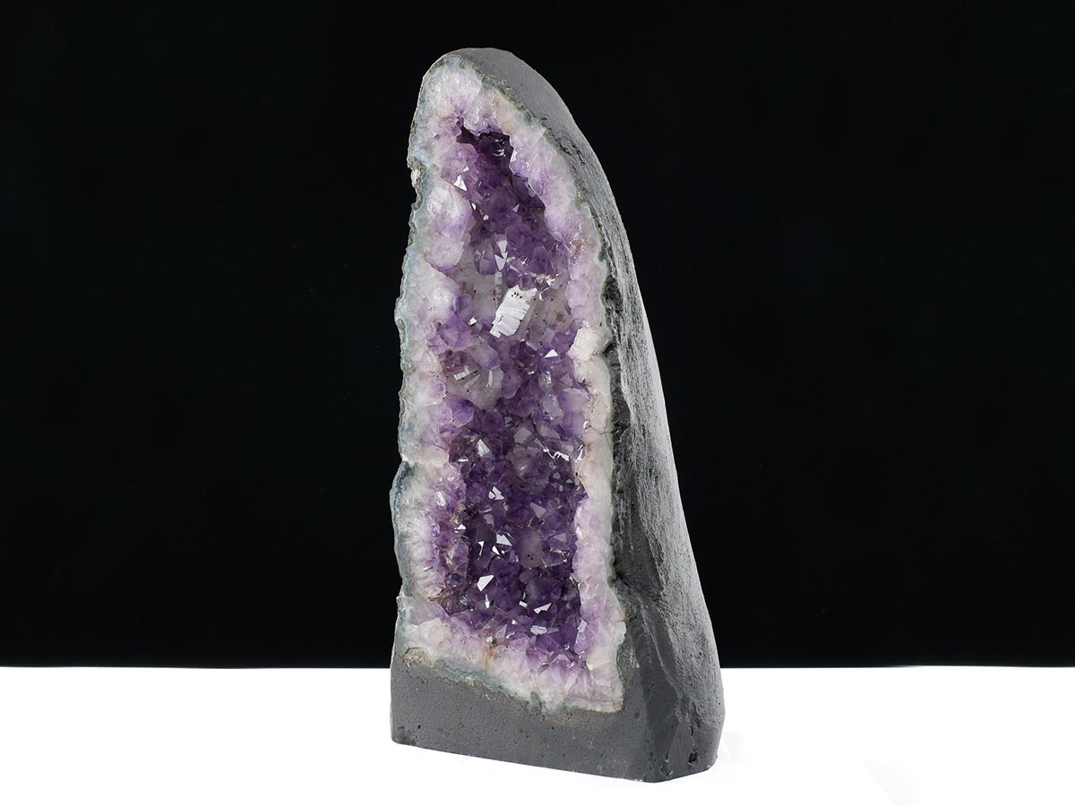 アメジストドーム 16.9kg ブラジル産 amethyst アメジスト ドーム 原石 ジオード 置物 一点物 174-2461