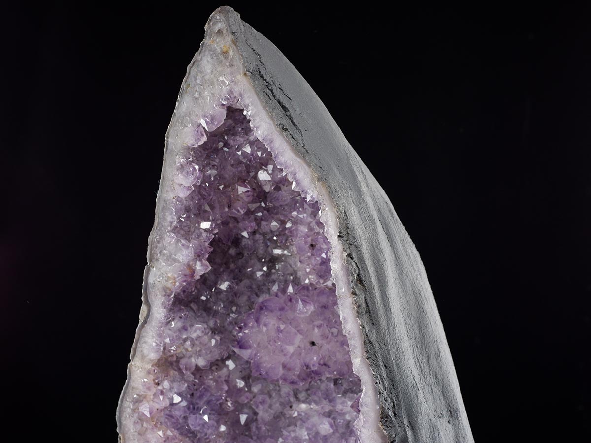 アメジストドーム 22kg ブラジル産 amethyst アメジスト ドーム 原石 ジオード 置物 一点物 174-2462