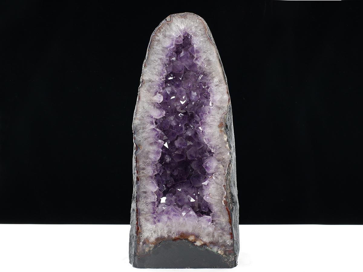 アメジストドーム 23.3kg ブラジル産 amethyst アメジスト ドーム 原石 ジオード 置物 一点物 174-2465