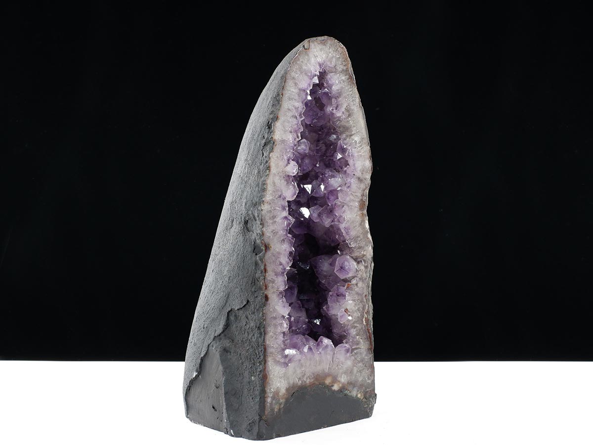 アメジストドーム 23.3kg ブラジル産 amethyst アメジスト ドーム 原石 ジオード 置物 一点物 174-2465