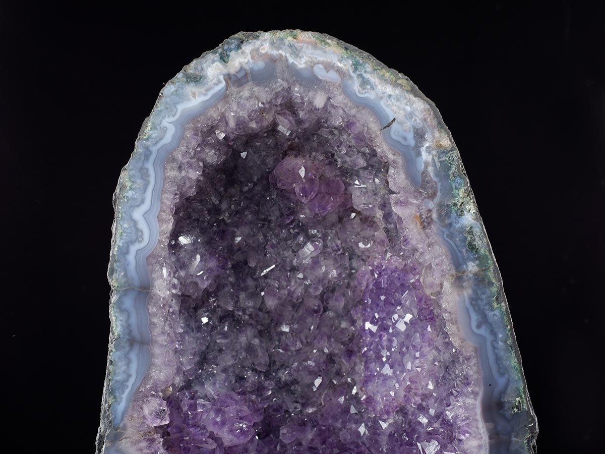 アメジストドーム 19.4kg ブラジル産 amethyst アメジスト ドーム 原石 ジオード 置物 一点物 174-2467
