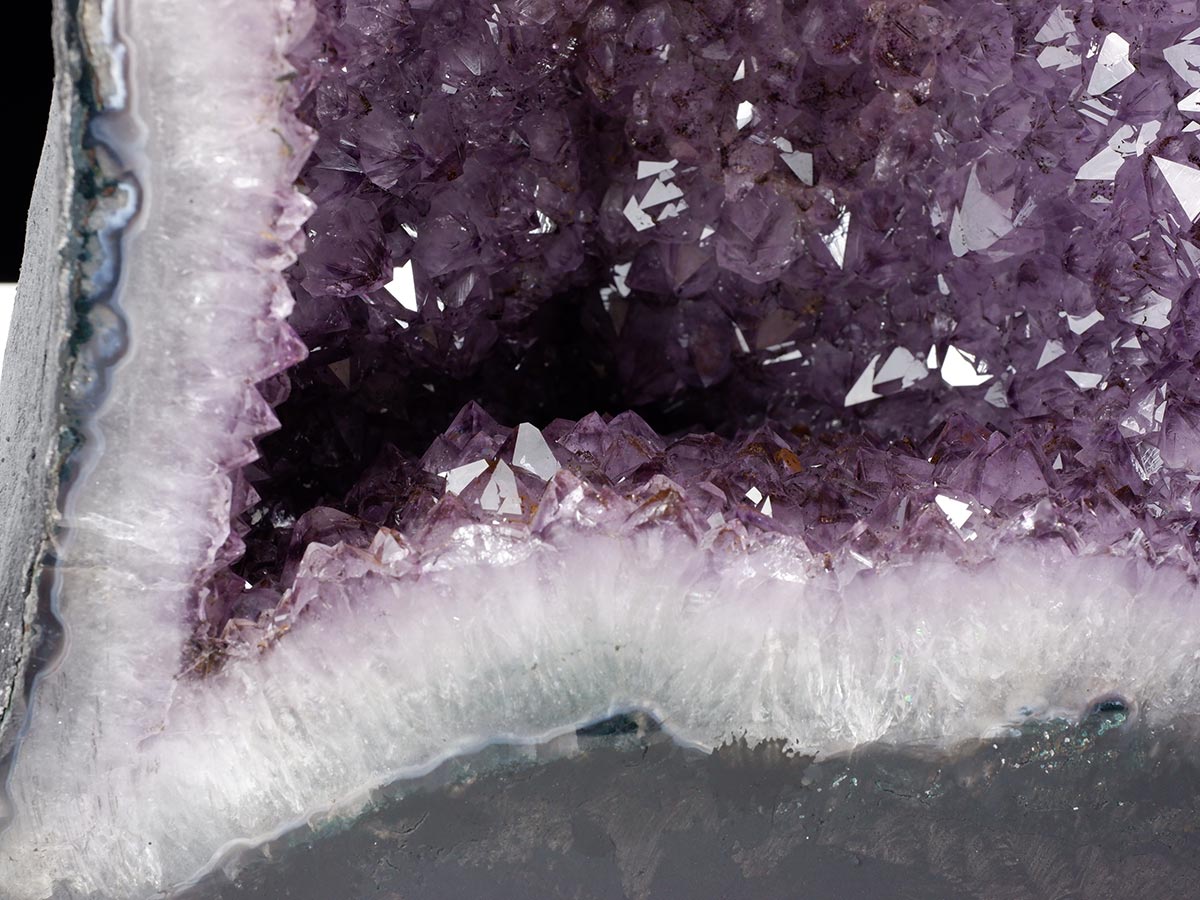 アメジストドーム 29.2kg ブラジル産 amethyst アメジスト ドーム 原石 ジオード 置物 一点物 174-2469