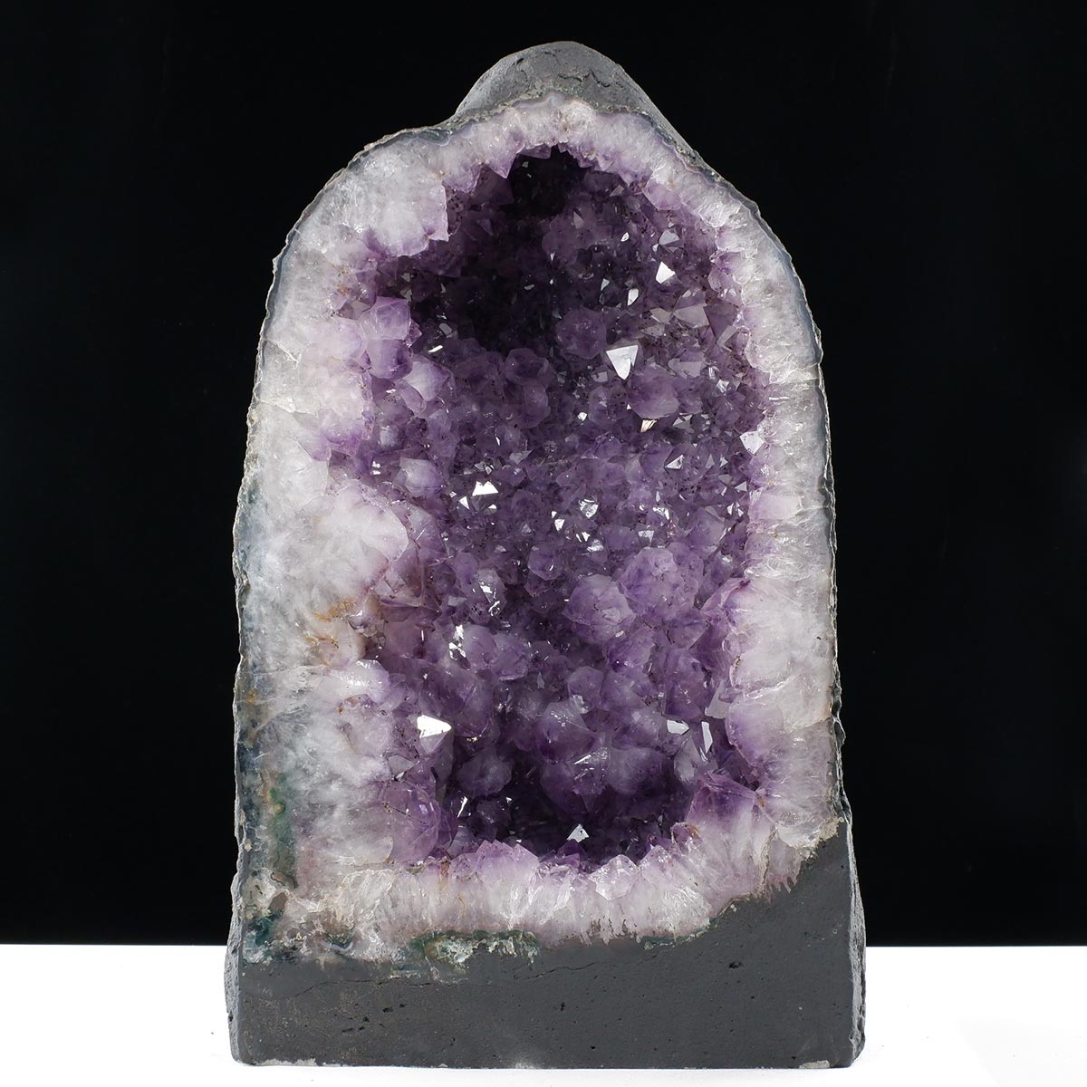 アメジストドーム 30.9kg ブラジル産 amethyst アメジスト ドーム 原石 ジオード 置物 一点物 174-2470