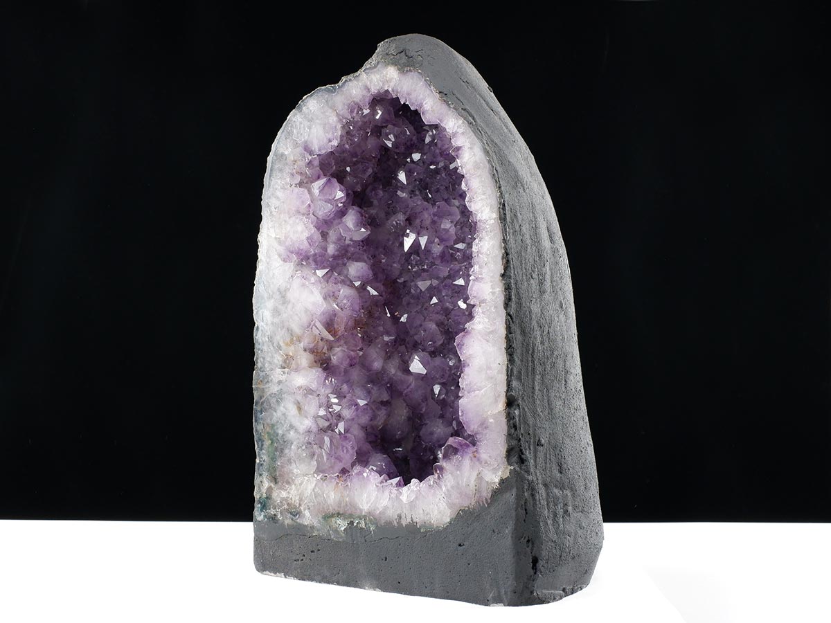 アメジストドーム 30.9kg ブラジル産 amethyst アメジスト ドーム 原石 ジオード 置物 一点物 174-2470