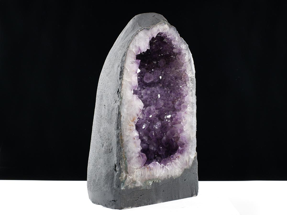 アメジストドーム 30.9kg ブラジル産 amethyst アメジスト ドーム 原石 ジオード 置物 一点物 174-2470
