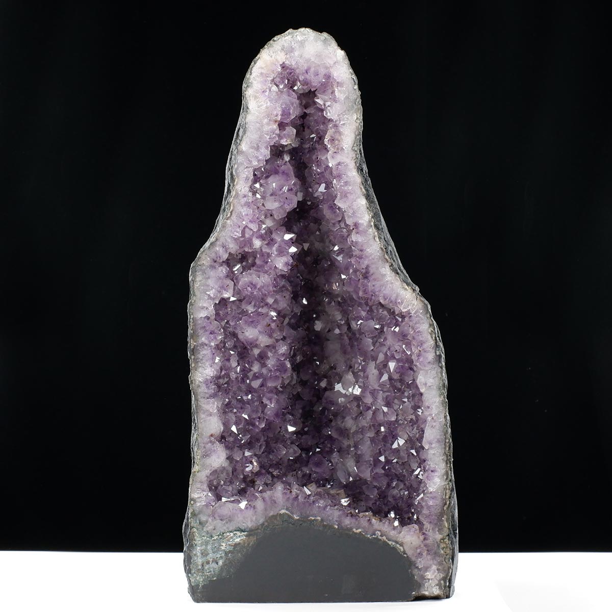 アメジストドーム 31.8kg ブラジル産 amethyst アメジスト ドーム 原石 ジオード 置物 一点物 174-2471