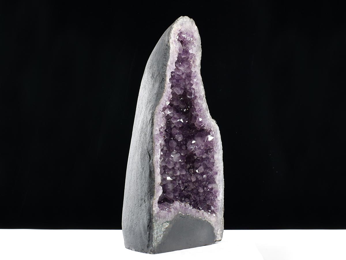 アメジストドーム 31.8kg ブラジル産 amethyst アメジスト ドーム 原石 ジオード 置物 一点物 174-2471