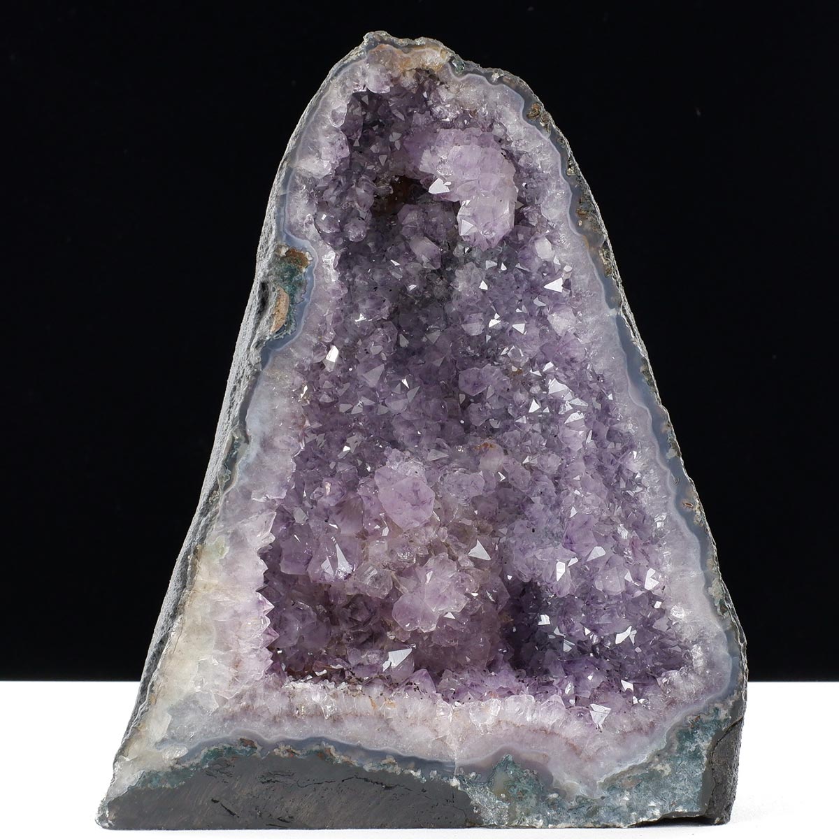 アメジストドーム 7.9kg ブラジル産 amethyst アメジスト ドーム 原石 ジオード 置物 一点物 174-2475