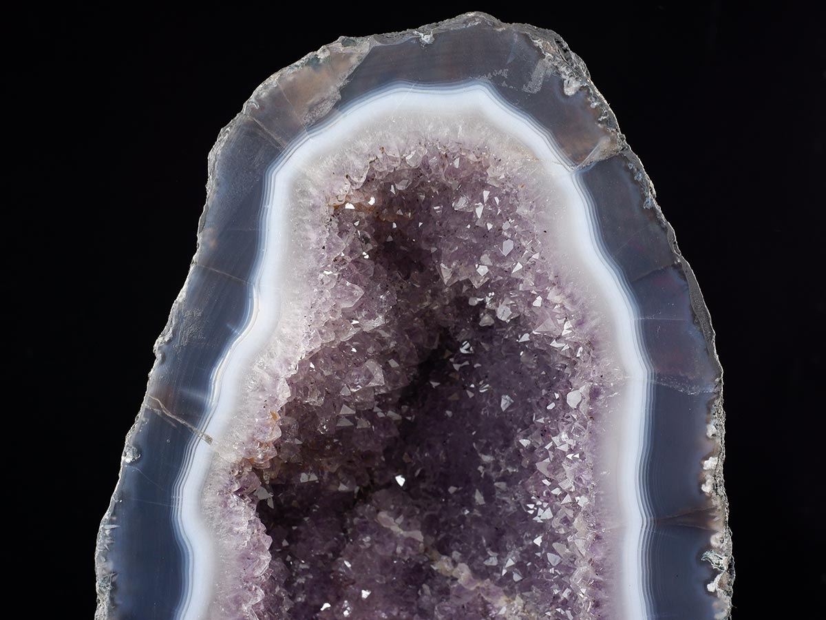 アメジストドーム 21.5kg ブラジル産 amethyst アメジスト ドーム 原石 ジオード 置物 一点物 174-2476