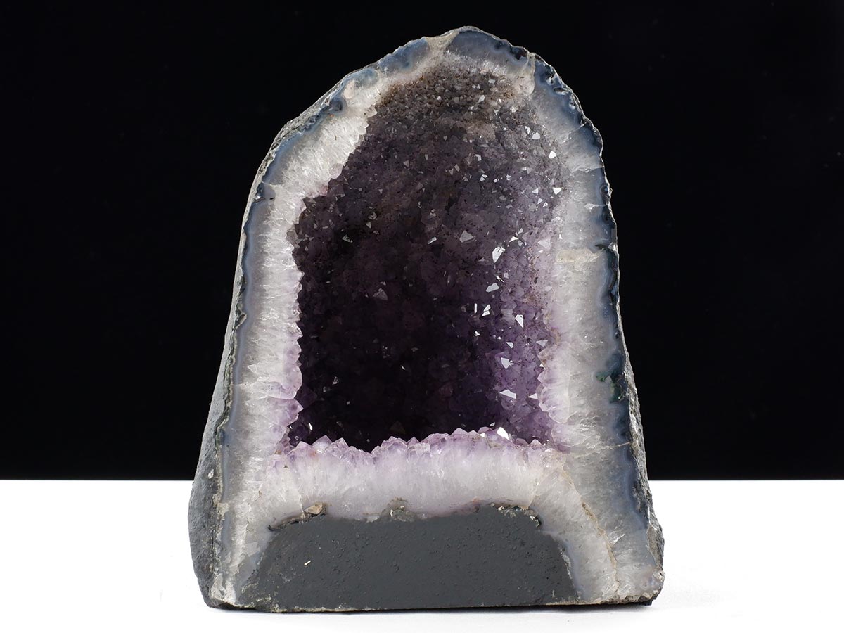 アメジストドーム 9.8kg ブラジル産 amethyst アメジスト ドーム 原石 ジオード 置物 一点物 174-2479
