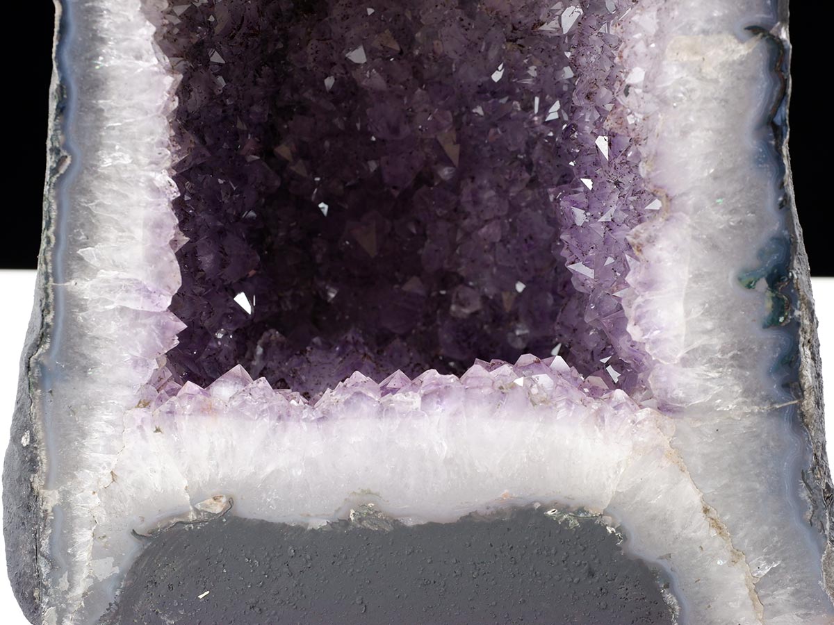 アメジストドーム 9.8kg ブラジル産 amethyst アメジスト ドーム 原石 ジオード 置物 一点物 174-2479