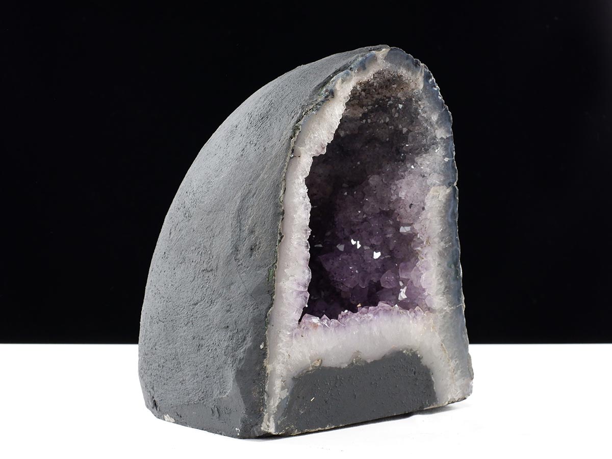 アメジストドーム 9.8kg ブラジル産 amethyst アメジスト ドーム 原石 ジオード 置物 一点物 174-2479