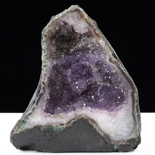 アメジストドーム 4.3kg ブラジル産 amethyst アメジスト ドーム 原石 ジオード 置物 一点物 174-2480