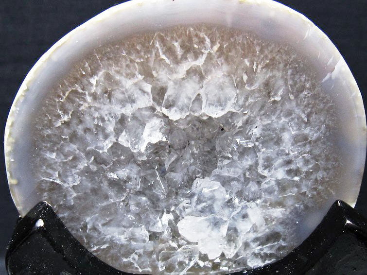 トレジャーメノウ アゲート 台座付属 原石 置物 一点物 175-1445