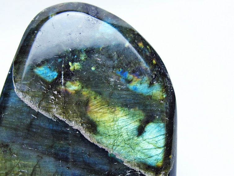 パワーストーン　天然石　原石　ラブラドライト　267g　No.89 パワーストーン 天然石 原石 ラブラドライト 267g No.89