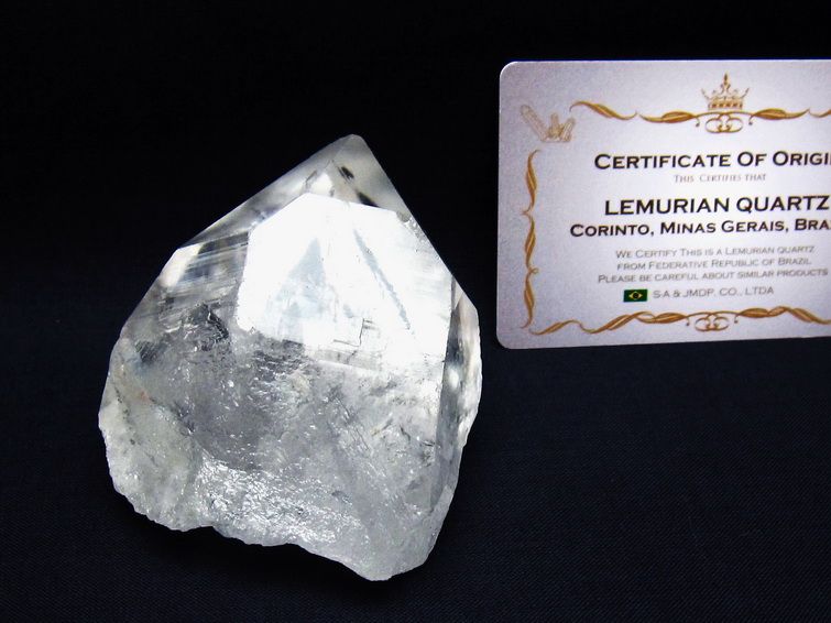 レムリアンシード 水晶 原石 ブラジル ミナスジェライス州 コリント産 一点物 181-4217