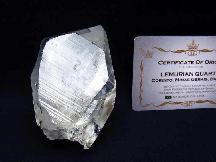 レムリアンシード 水晶 原石 ブラジル ミナスジェライス州 コリント産 一点物 181-4221