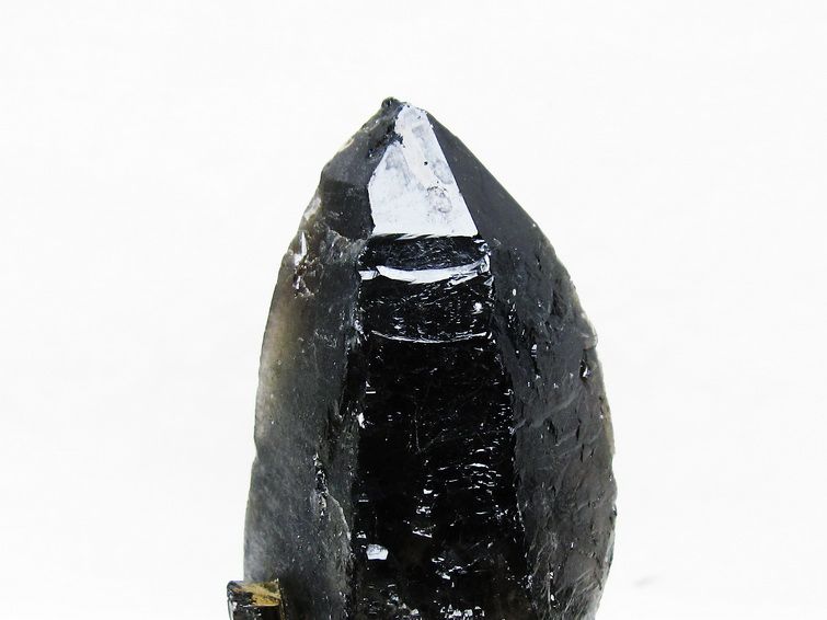 モリオン 黒水晶 原石 山東省産 台座付属 一点物 181-4474