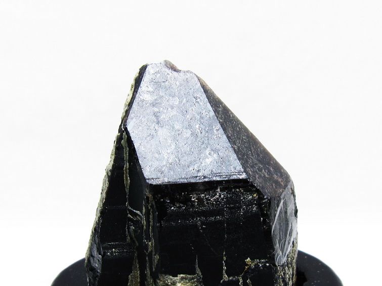 モリオン 黒水晶 原石 山東省産 台座付属 一点物 181-4475