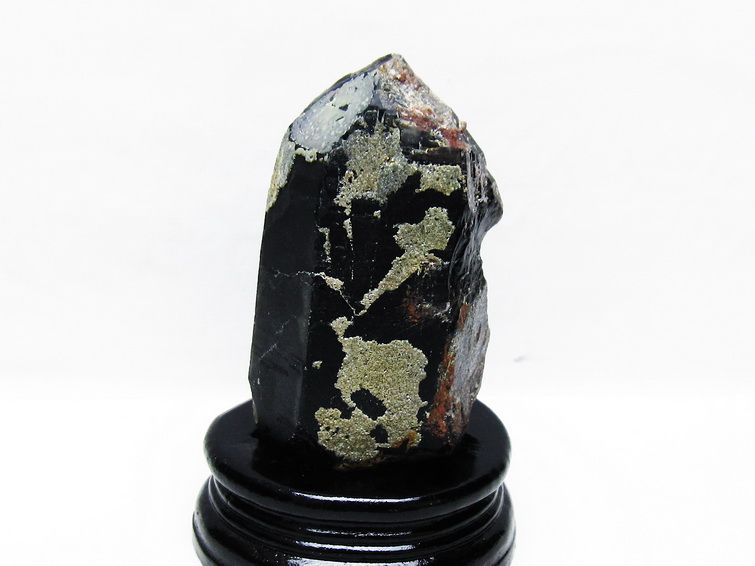 モリオン 黒水晶 原石 山東省産 台座付属 一点物 181-4479