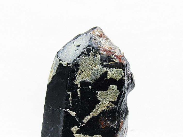 モリオン 黒水晶 原石 山東省産 台座付属 一点物 181-4479