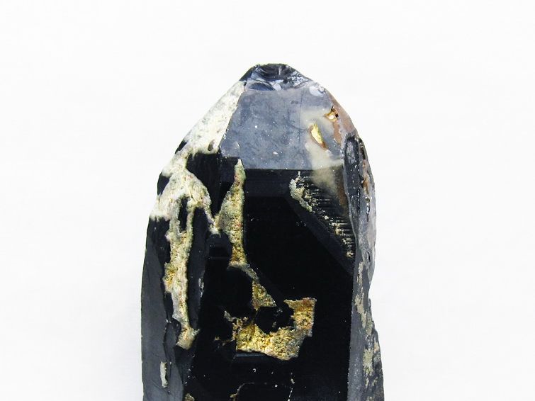 モリオン 黒水晶 原石 山東省産 台座付属 一点物 181-4481