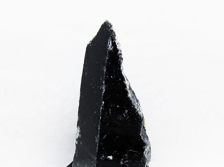 モリオン 黒水晶 原石 山東省産 台座付属 一点物 181-4483