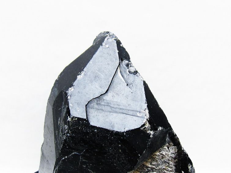 モリオン 黒水晶 原石 山東省産 台座付属 一点物 181-4484